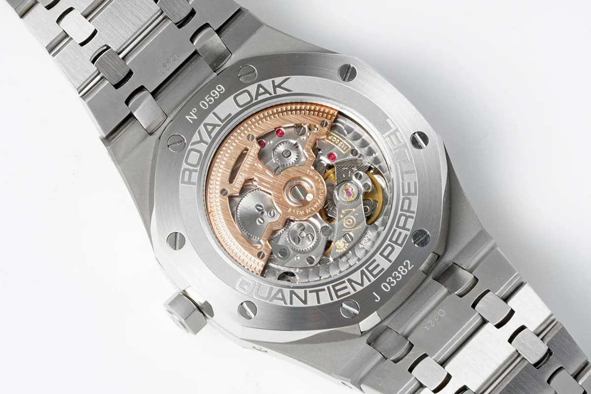 Royal Oak Perpetual Calendar 26613 Black Dial in Steel